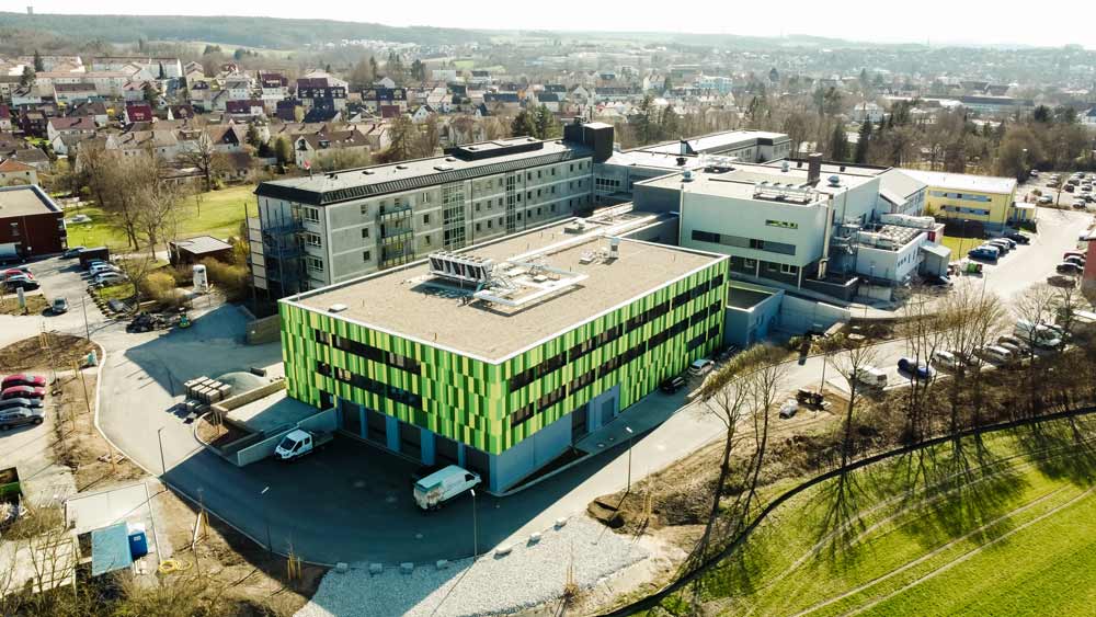 Umzug in Klinikneubau in Neustadt an der Aisch
